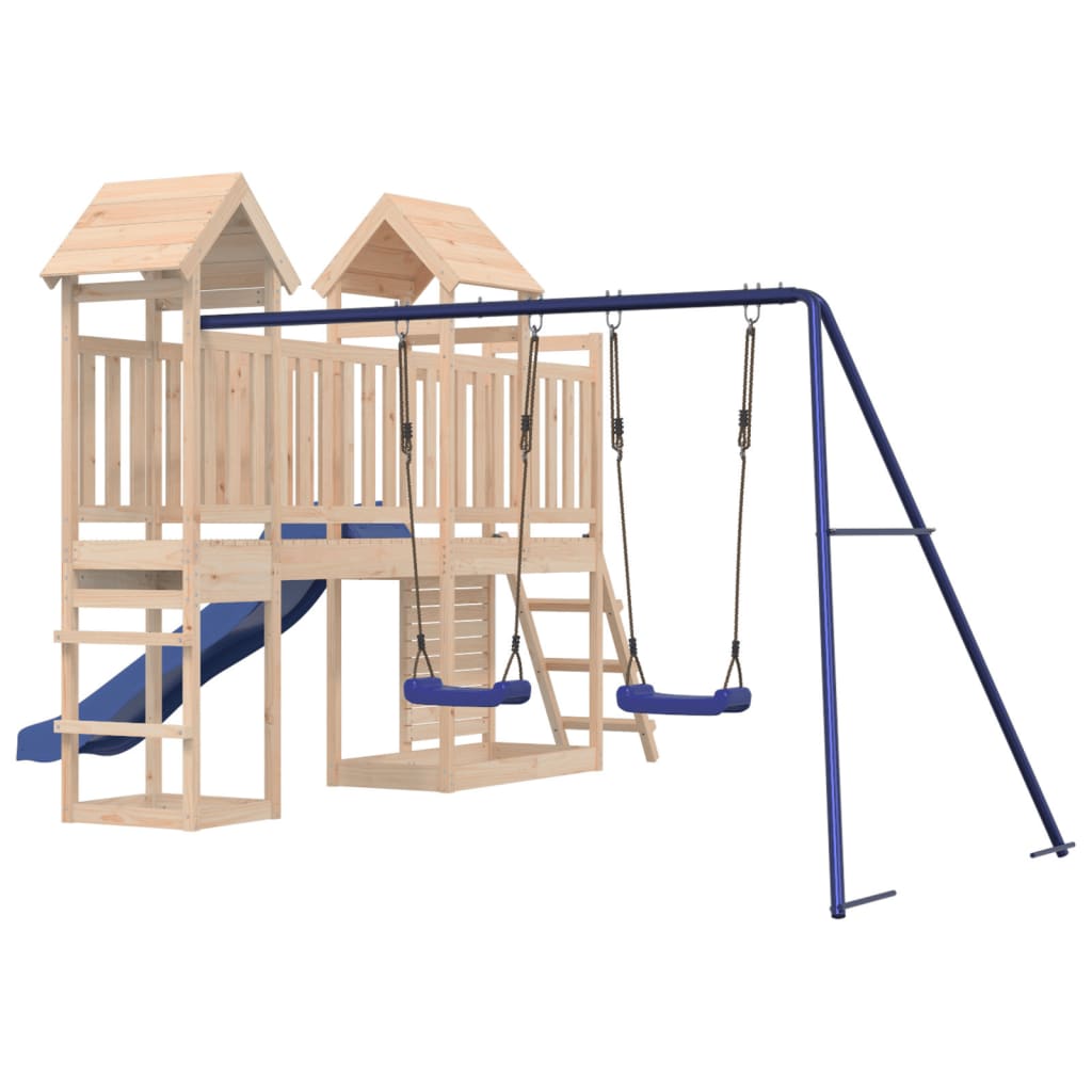 VidaXL Playhouse en bois de pin massif