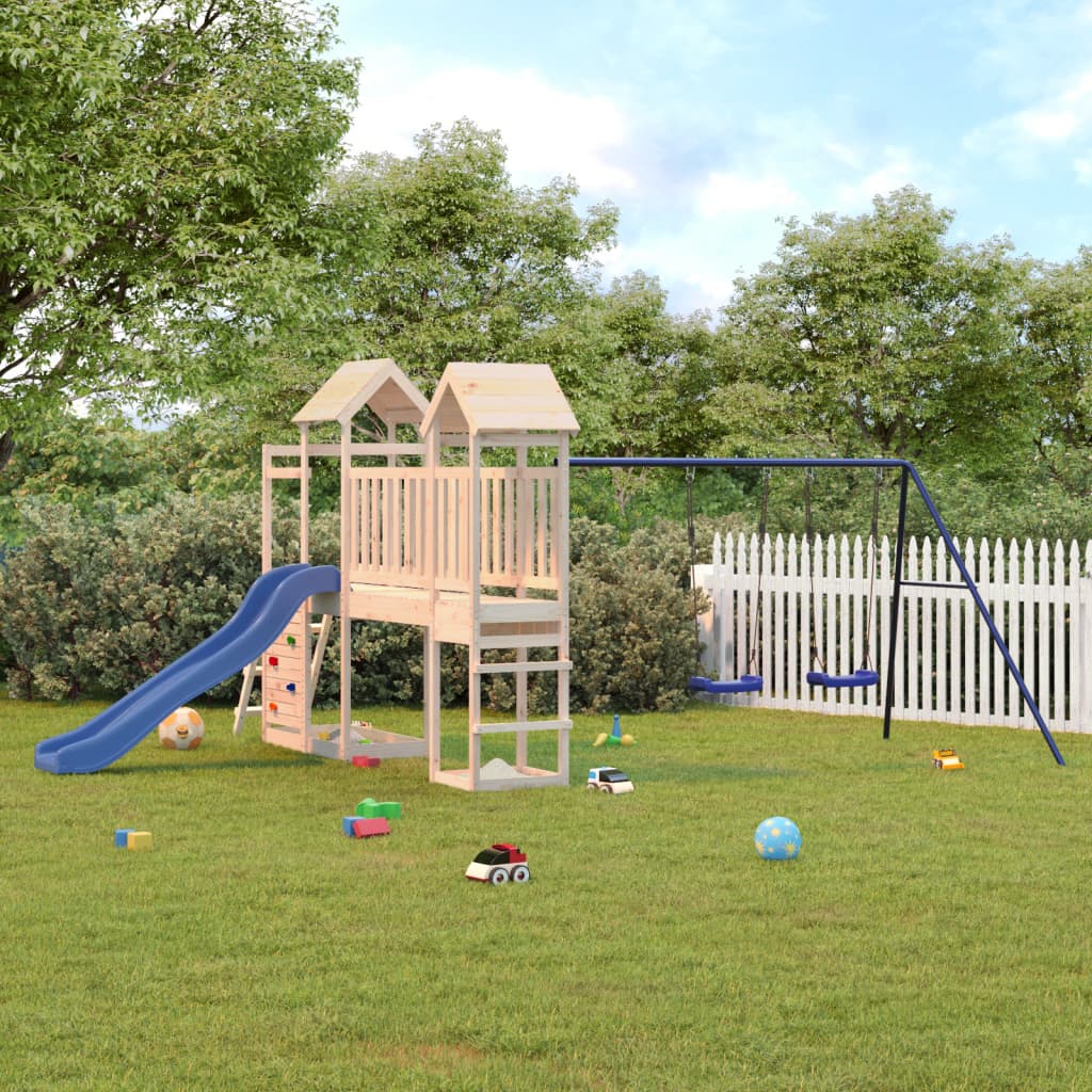 VidaXL Playhouse en bois de pin massif