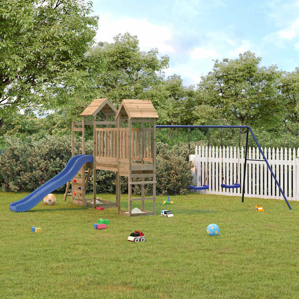 VidaXL Playhouse bois de pin imprégné