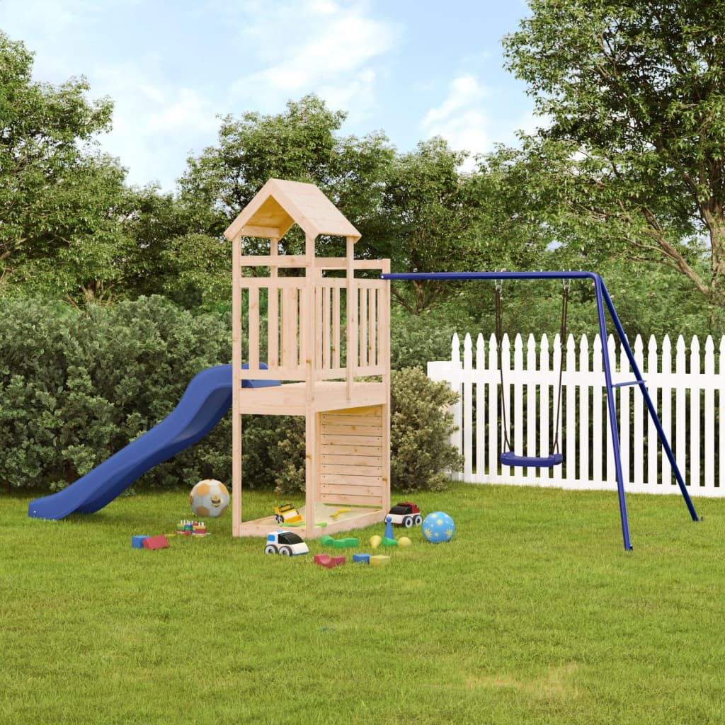 VidaXL Playhouse en bois de pin massif