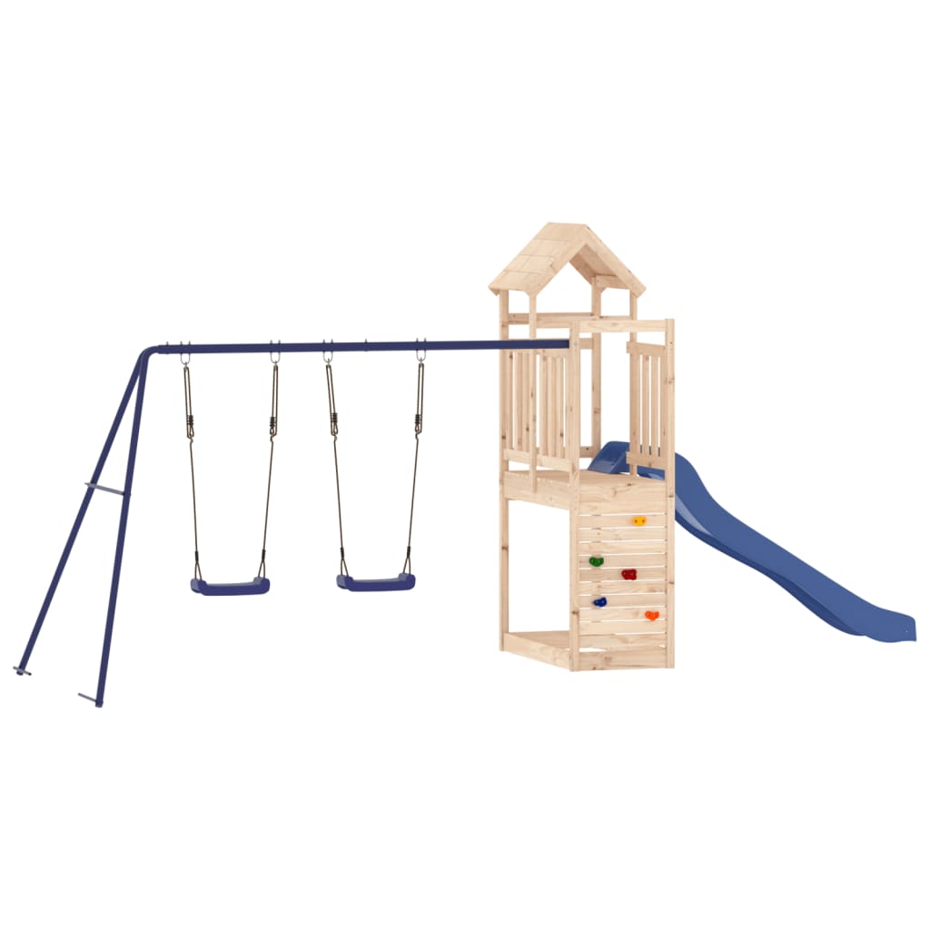 VidaXL Playhouse en bois de pin massif