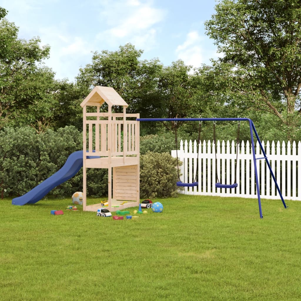 VidaXL Playhouse en bois de pin massif