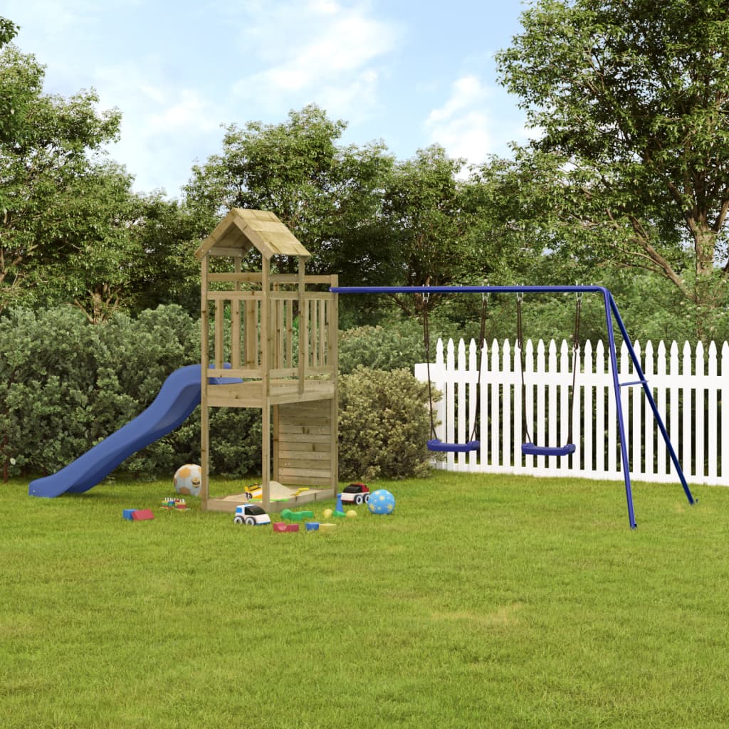 VidaXL Playhouse bois de pin imprégné