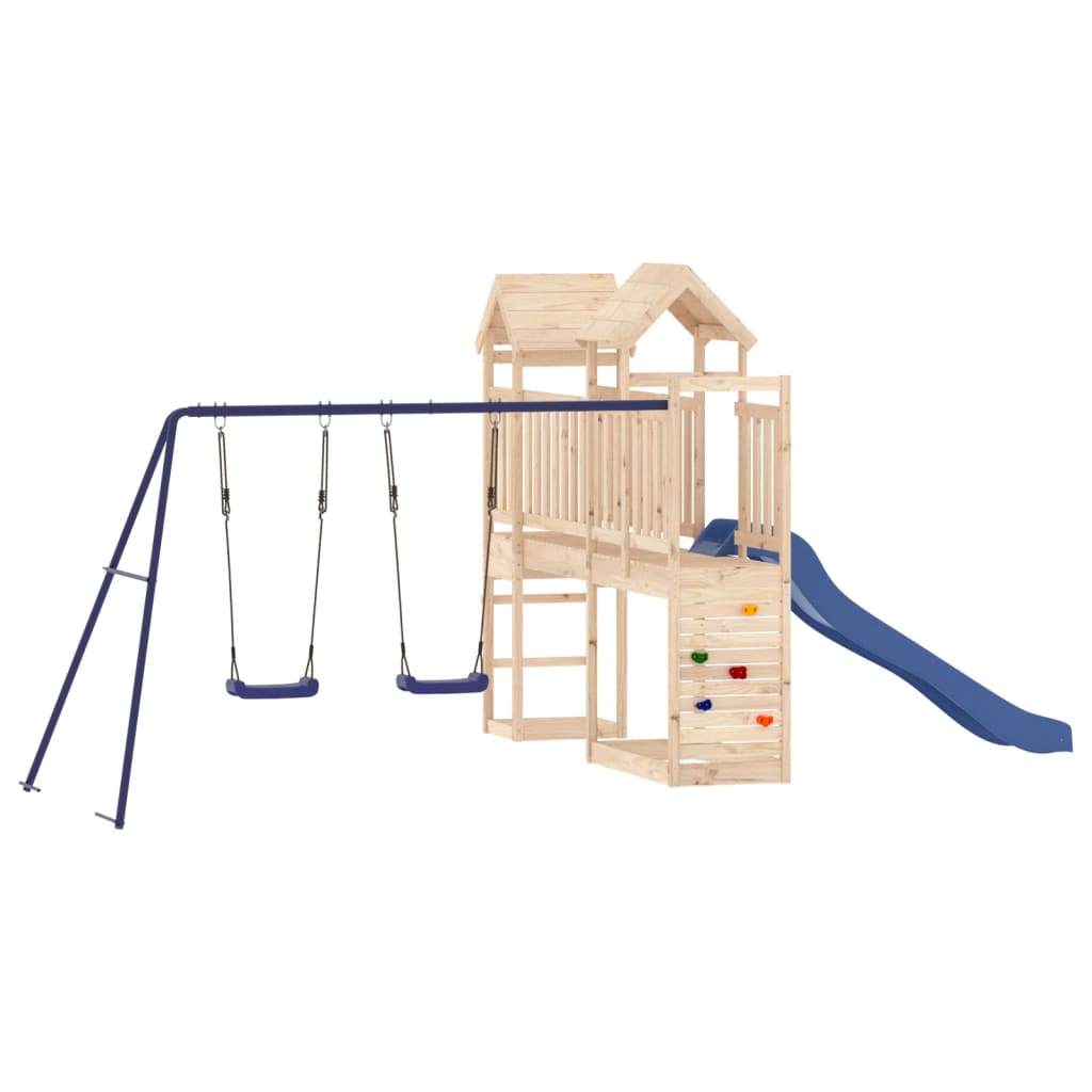 VidaXL Playhouse en bois de pin massif