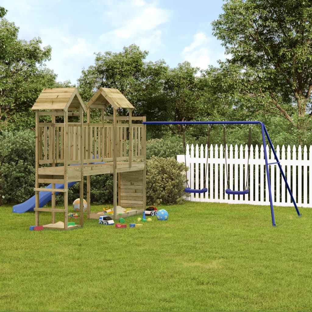 VidaXL Playhouse bois de pin imprégné