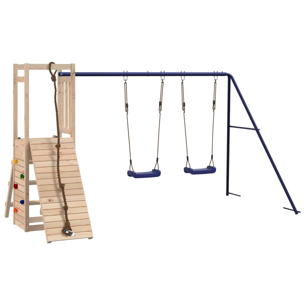 VidaXL Playhouse en bois de pin massif