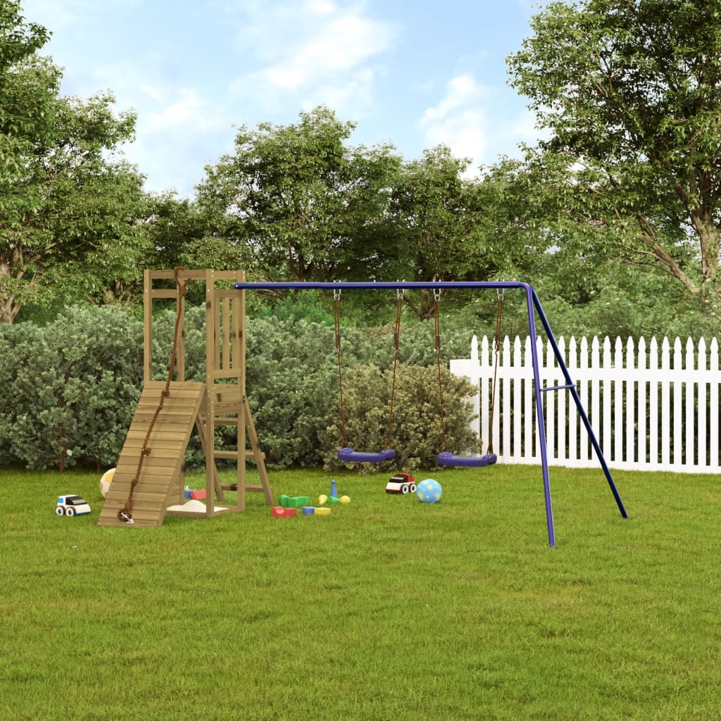 VidaXL Playhouse bois de pin imprégné