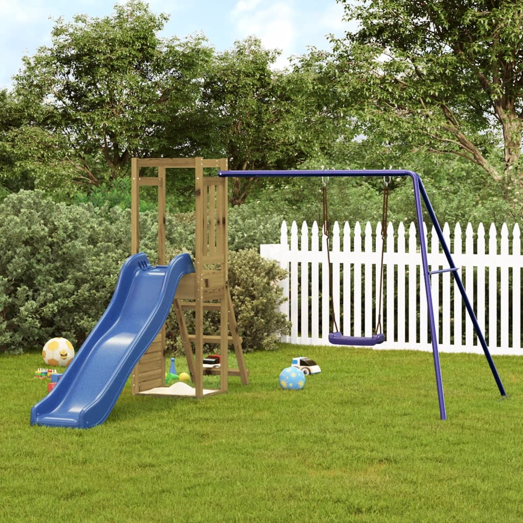 VidaXL Playhouse bois de pin imprégné