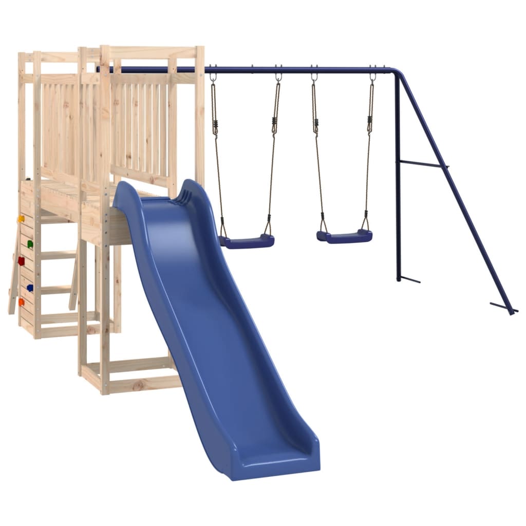 VidaXL Playhouse en bois de pin massif