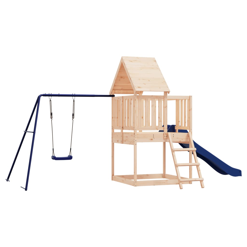 VidaXL Playhouse en bois de pin massif
