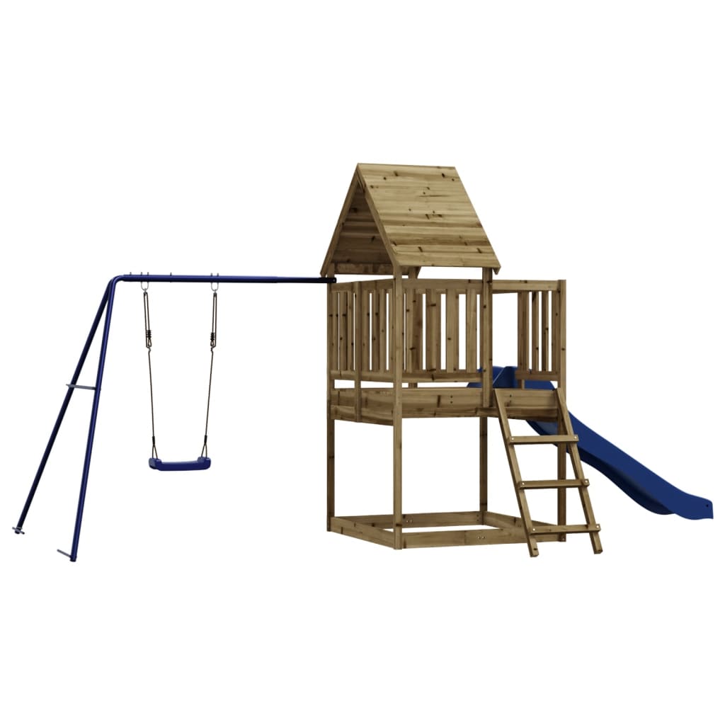 VidaXL Playhouse bois de pin imprégné