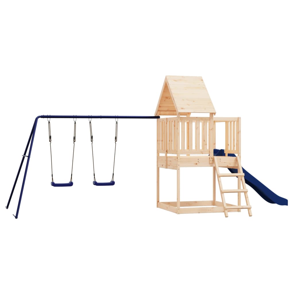 VidaXL Playhouse en bois de pin massif