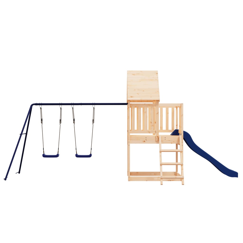 VidaXL Playhouse en bois de pin massif