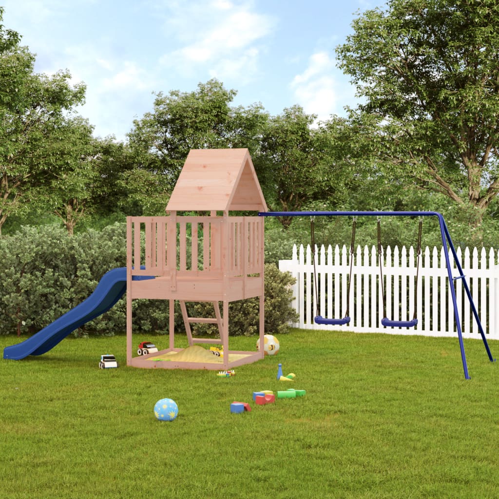 VidaXL Maisonnette en bois de Douglas massif