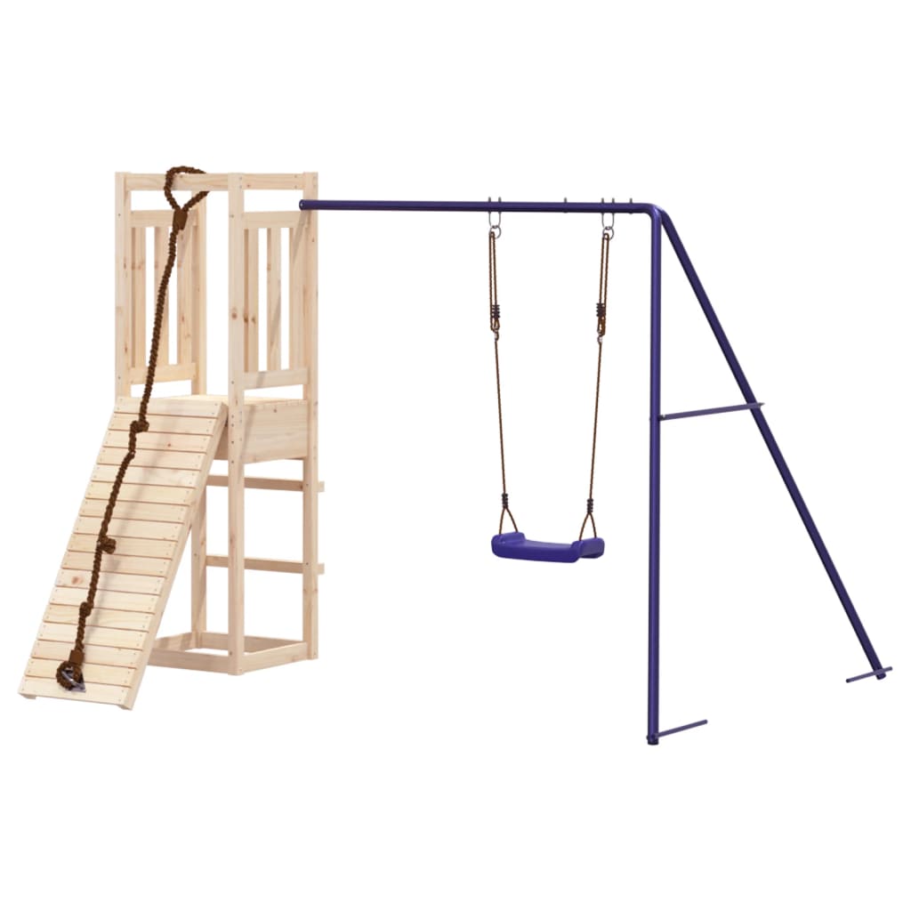 VidaXL Playhouse en bois de pin massif