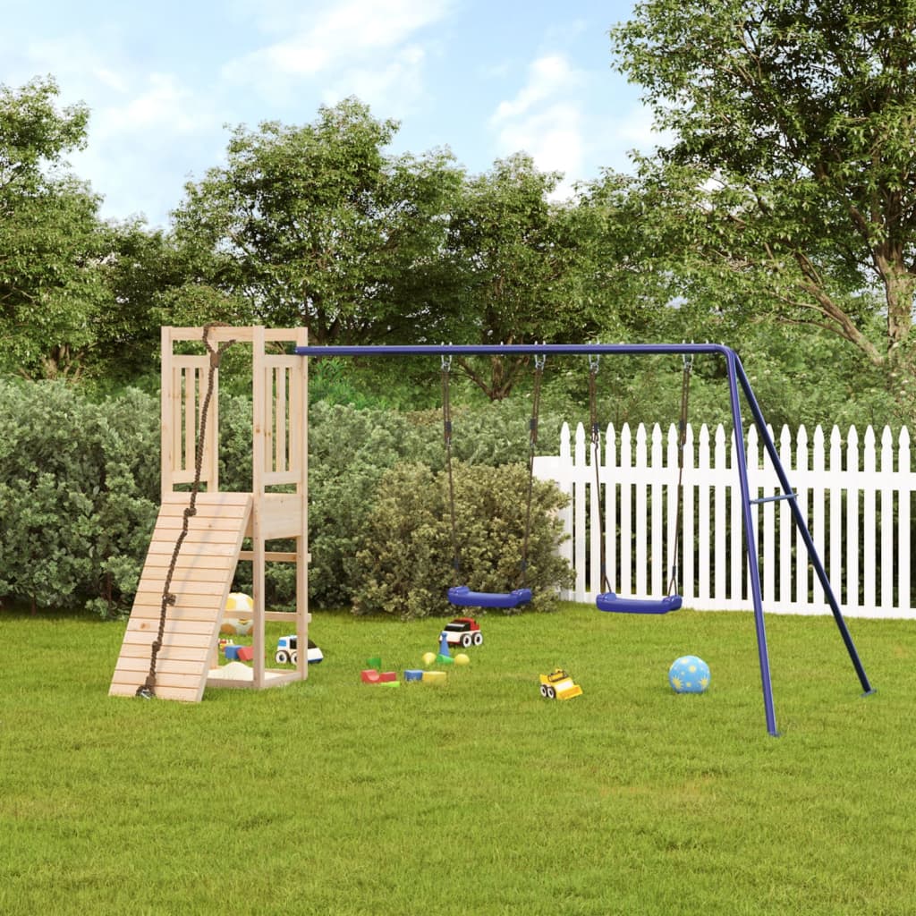 VidaXL Playhouse en bois de pin massif