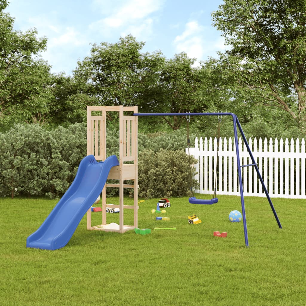 VidaXL Playhouse en bois de pin massif