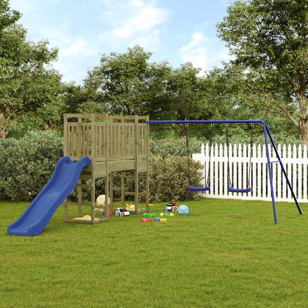 VidaXL Playhouse bois de pin imprégné