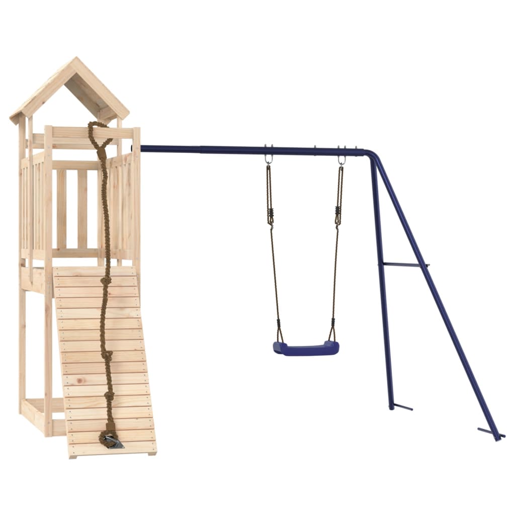 VidaXL Playhouse en bois de pin massif