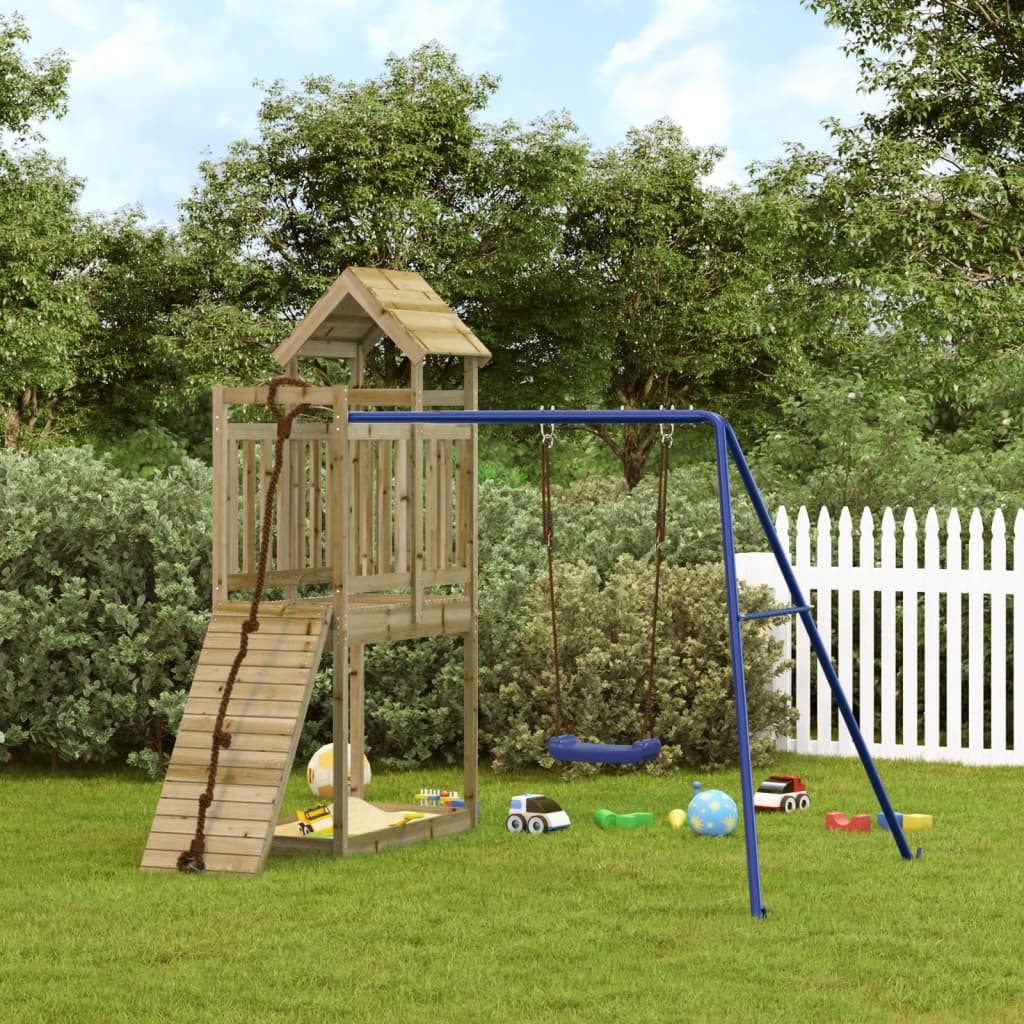 VidaXL Playhouse bois de pin imprégné
