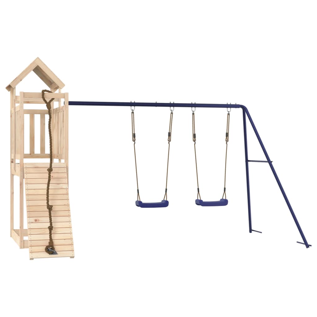 VidaXL Playhouse en bois de pin massif