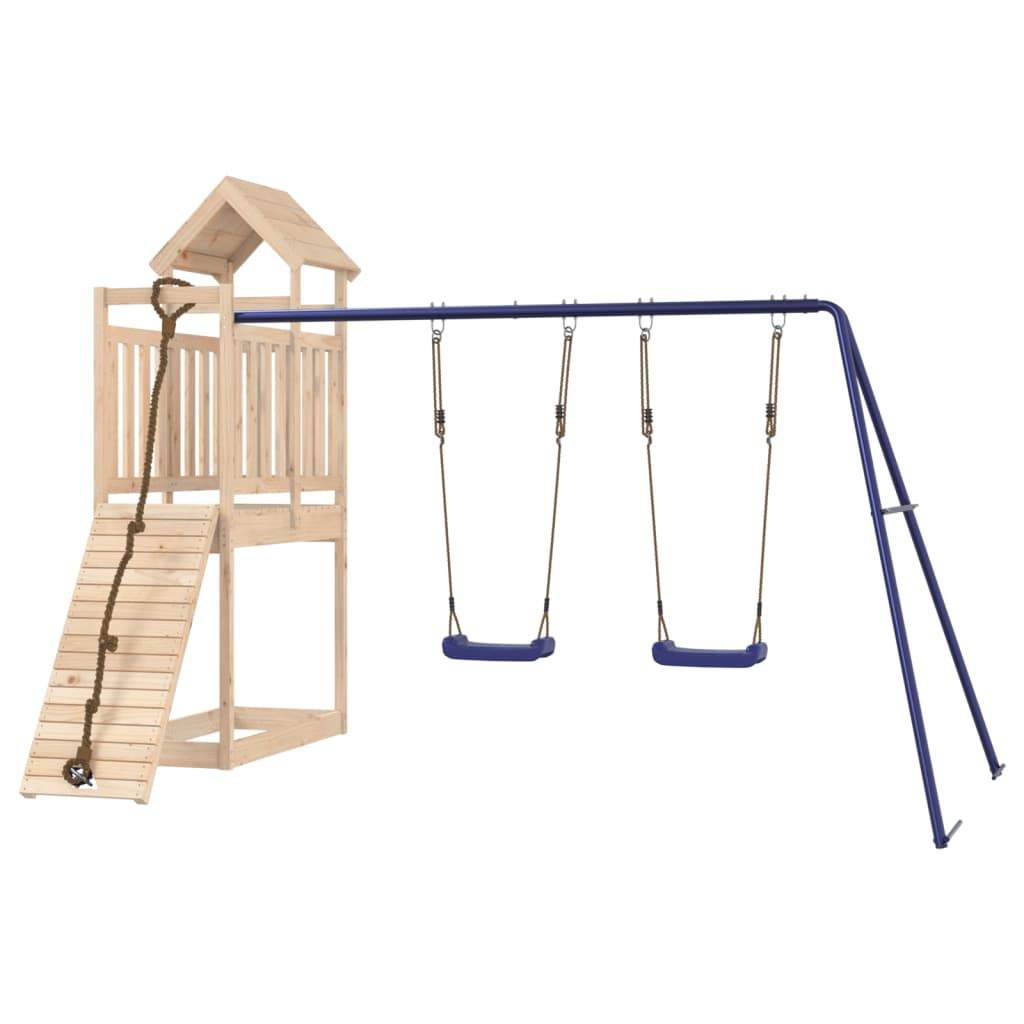 VidaXL Playhouse en bois de pin massif