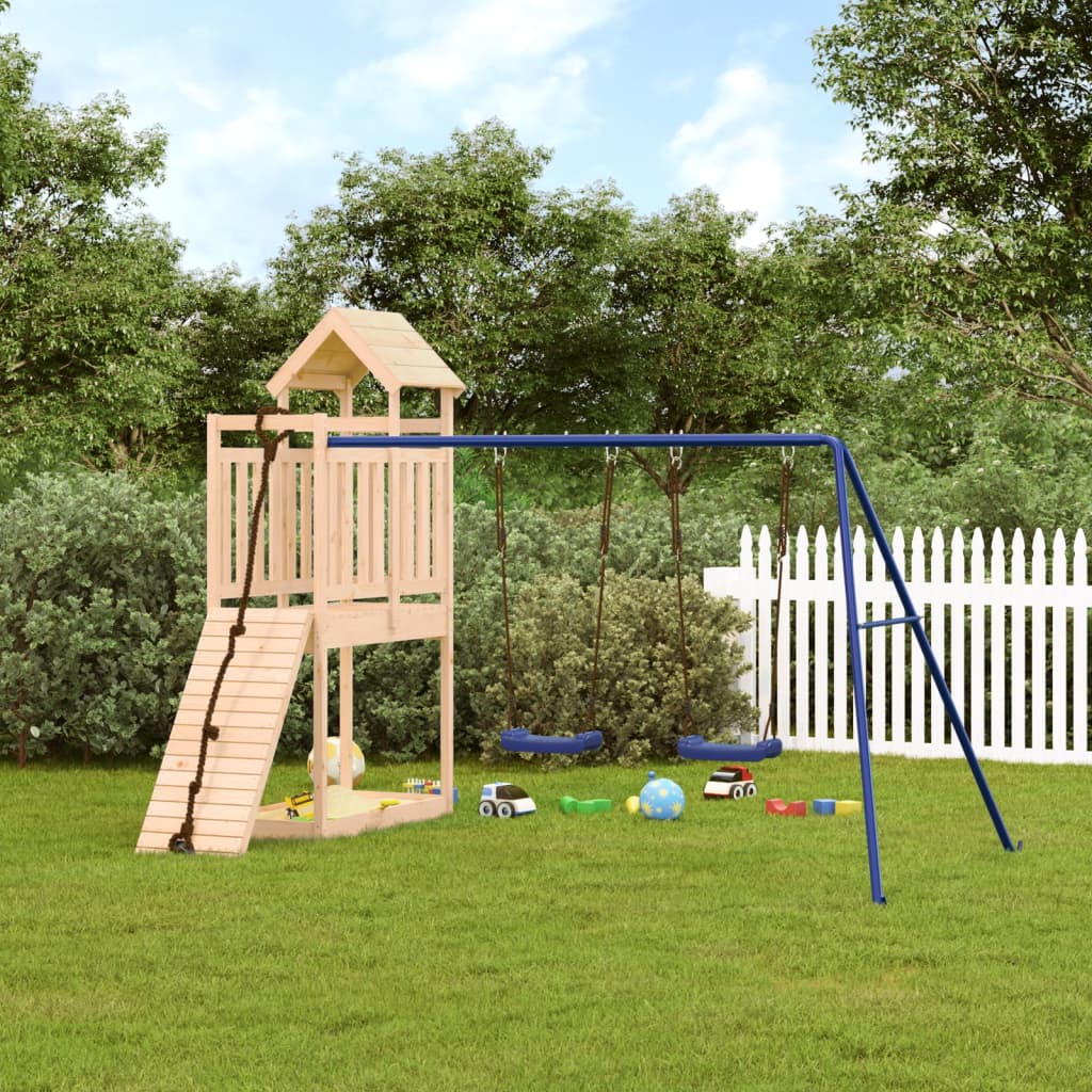 VidaXL Playhouse en bois de pin massif