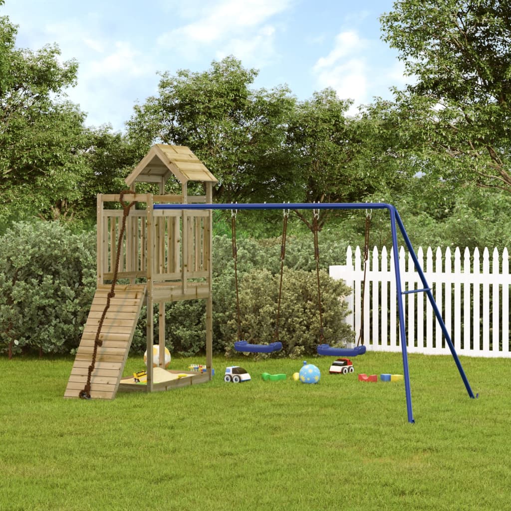 VidaXL Playhouse bois de pin imprégné