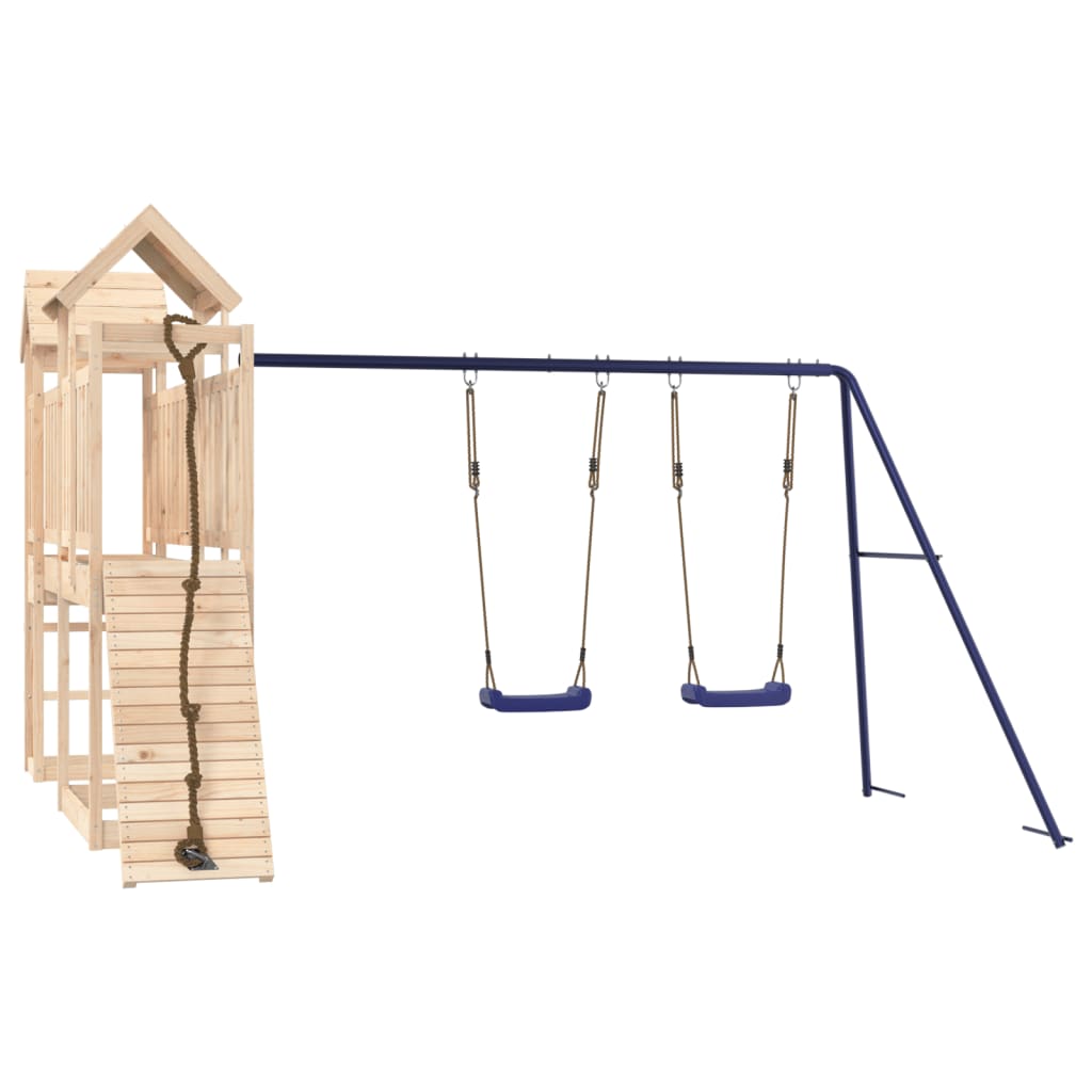 VidaXL Playhouse en bois de pin massif