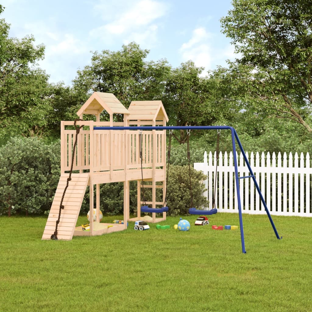 VidaXL Playhouse en bois de pin massif