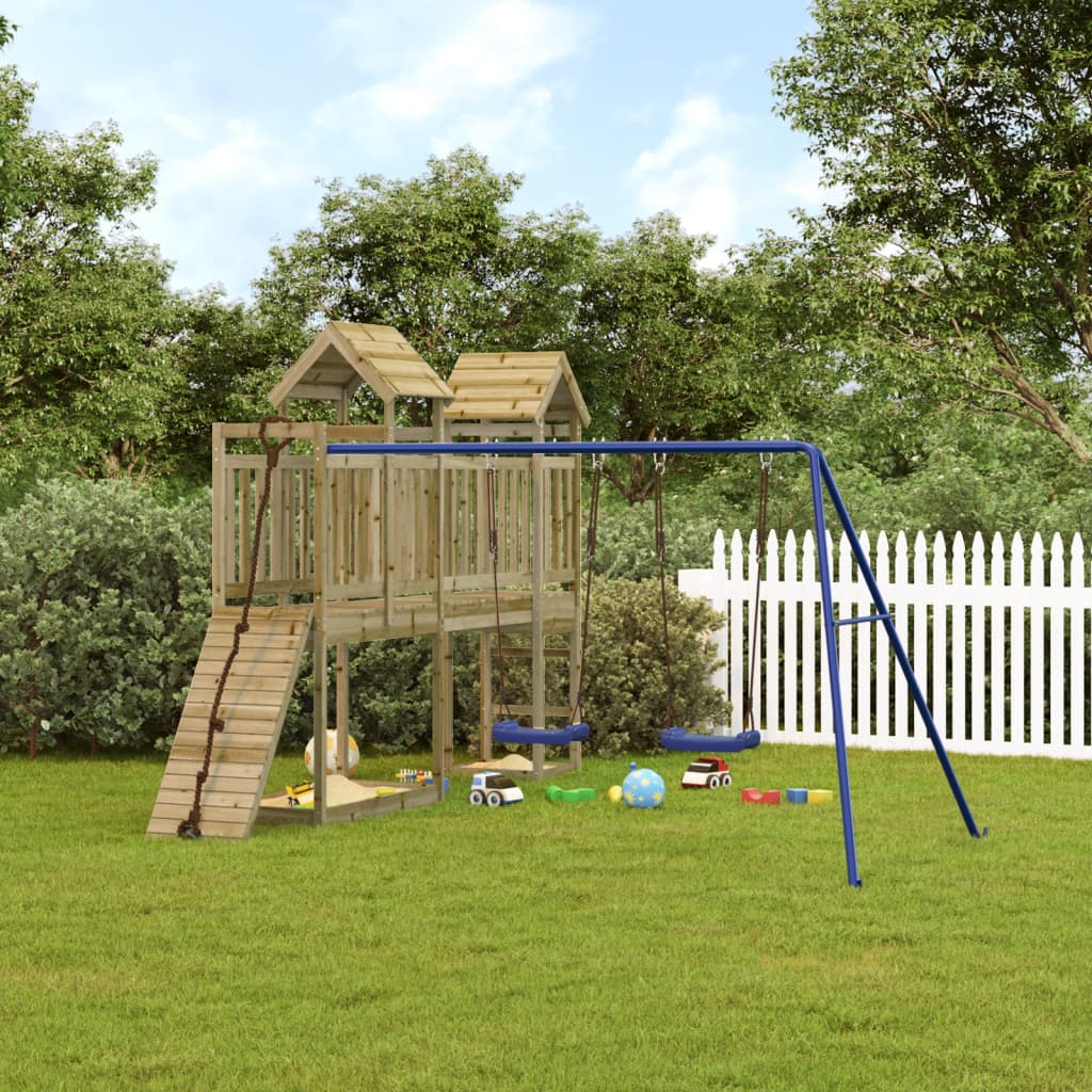 VidaXL Playhouse bois de pin imprégné