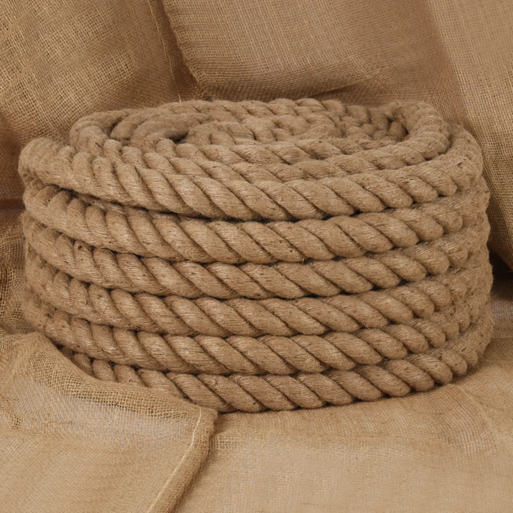 Corde Vidaxxl 25 m de long jute 36 mm d'épaisseur