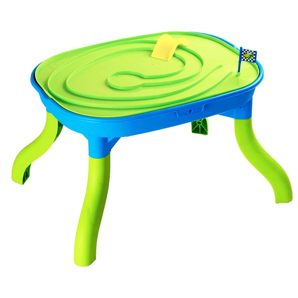 VidaXL table à eau de sable pour enfants 3-en-1 67,5x52x38 cm polypropylène