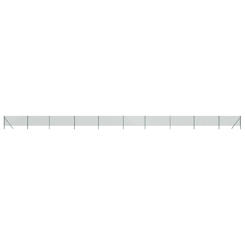 Clôture grillagée Vidaxxl 0,8x25 m vert