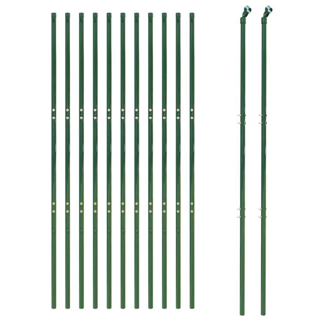 VidaXL Clôture grillagée 1,6x25 m vert