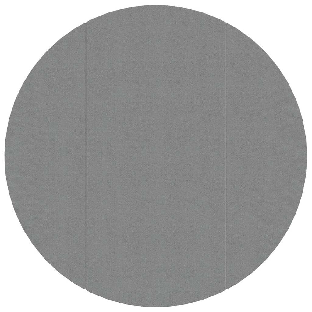 Vidaxx tapis de sol de piscine ø366 cm géotextile polyester gris clair