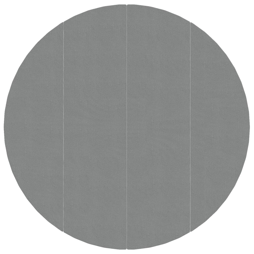 Vidaxx tapis de sol de piscine ø428 cm géotextile polyester gris clair