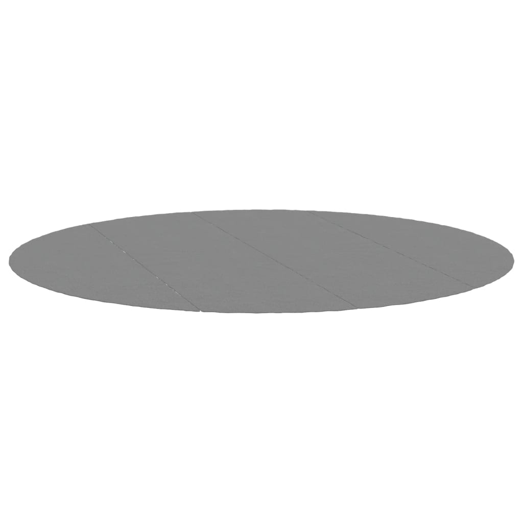 Vidaxx tapis de sol de piscine ø428 cm géotextile polyester gris clair