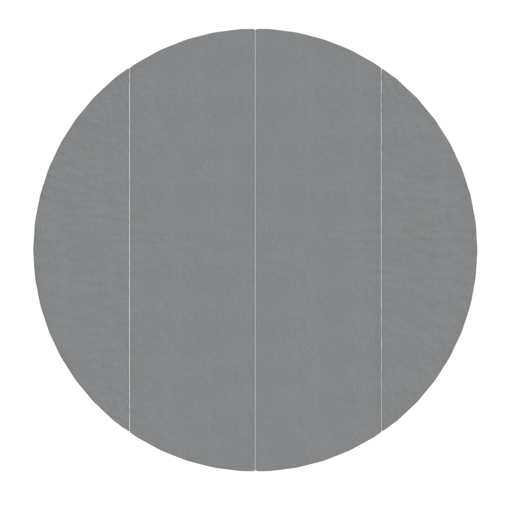 Vidaxx tapis de sol de piscine ø458 cm géotextile polyester gris clair