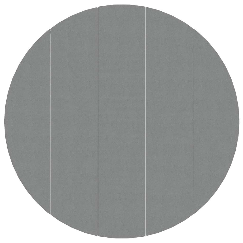 Vidaxx tapis de sol de piscine ø550 cm géotextile polyester gris clair