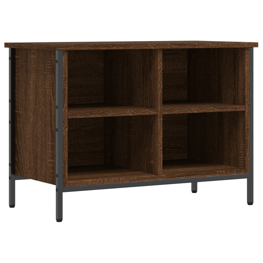 Vidaxx armoire à chaussures 69x35x50 cm bois fini couleur chêne marron