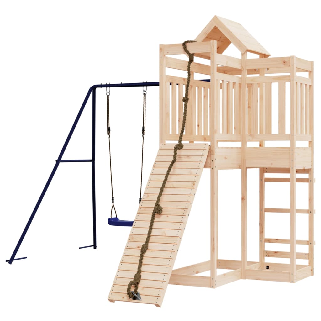 VidaXL Playhouse en bois de pin massif