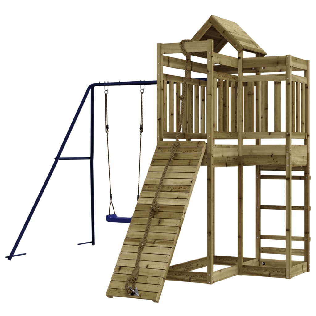 VidaXL Playhouse bois de pin imprégné
