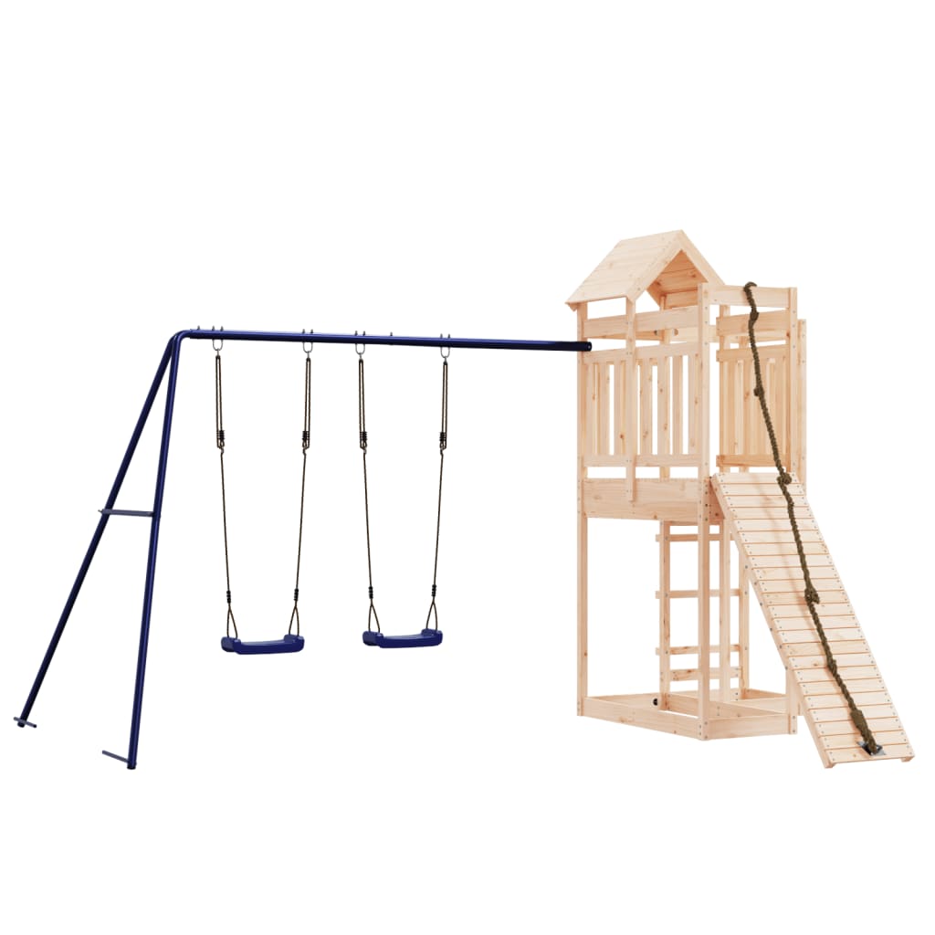 VidaXL Playhouse en bois de pin massif