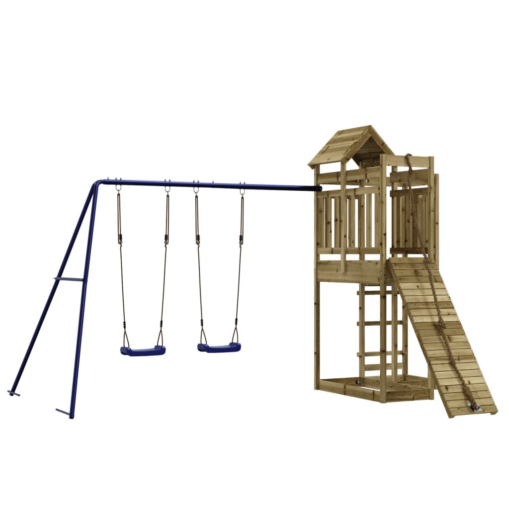VidaXL Playhouse bois de pin imprégné
