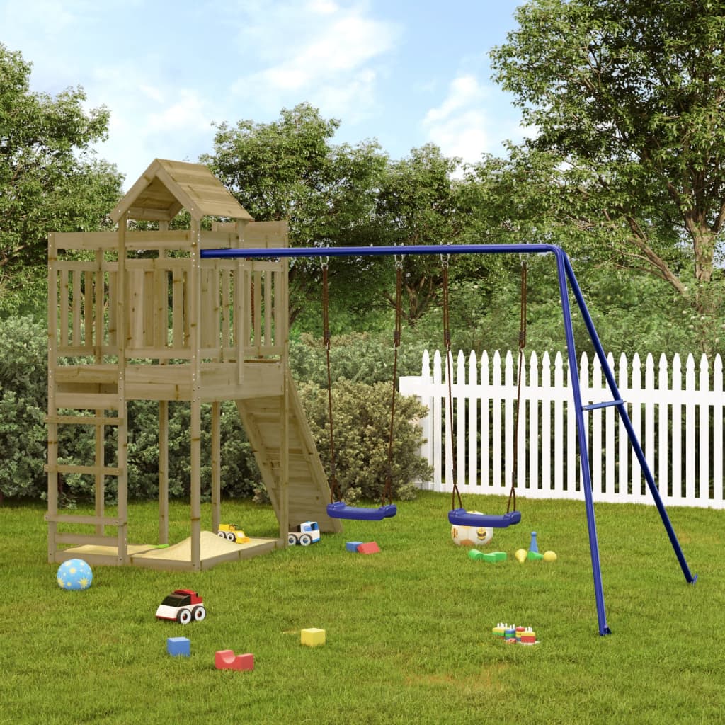 VidaXL Playhouse bois de pin imprégné