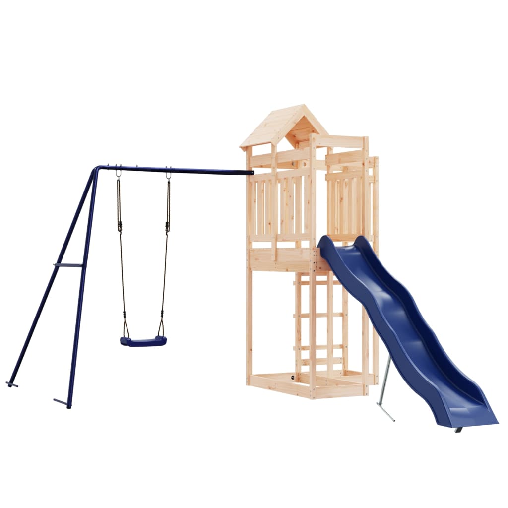 VidaXL Playhouse en bois de pin massif