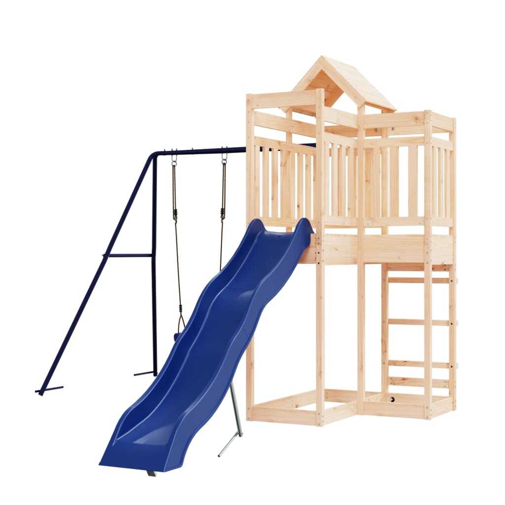 VidaXL Playhouse en bois de pin massif
