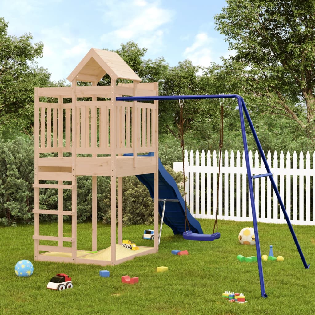 VidaXL Playhouse en bois de pin massif