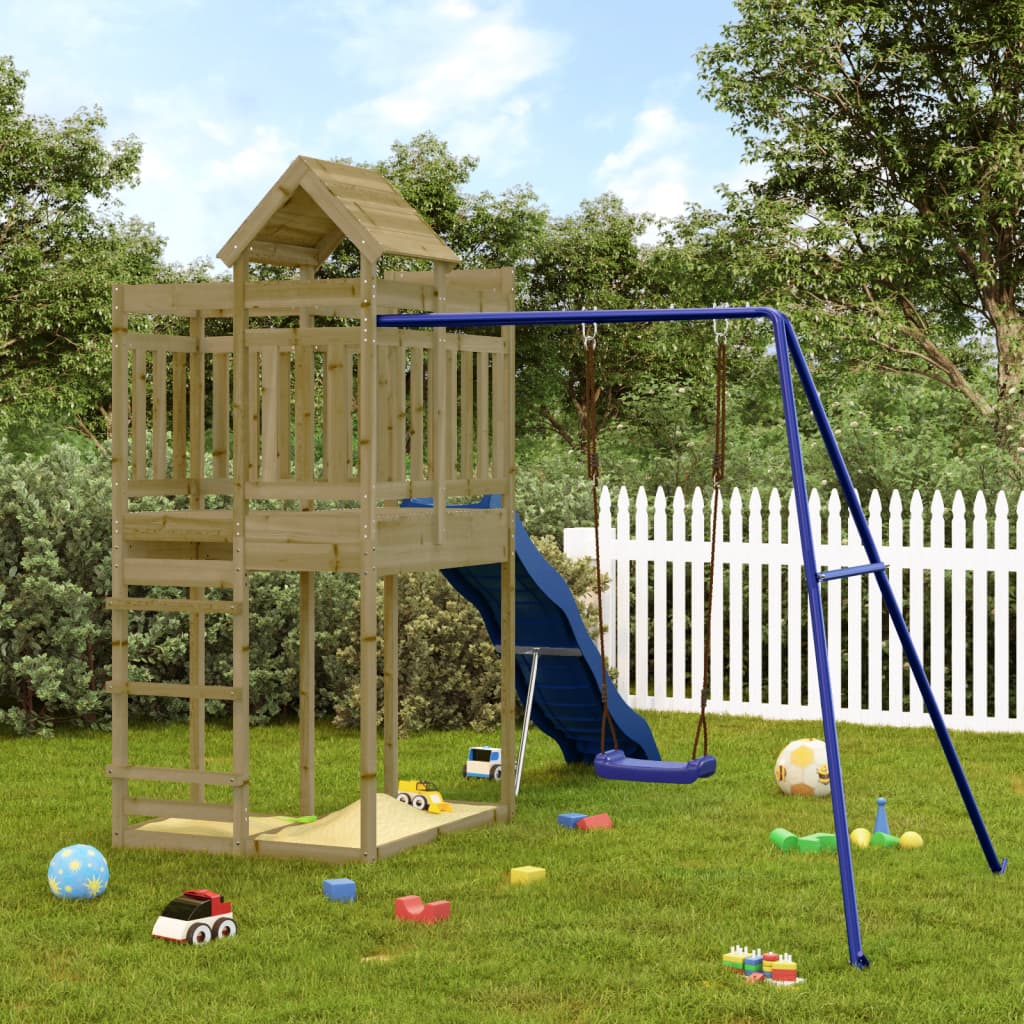VidaXL Playhouse bois de pin imprégné